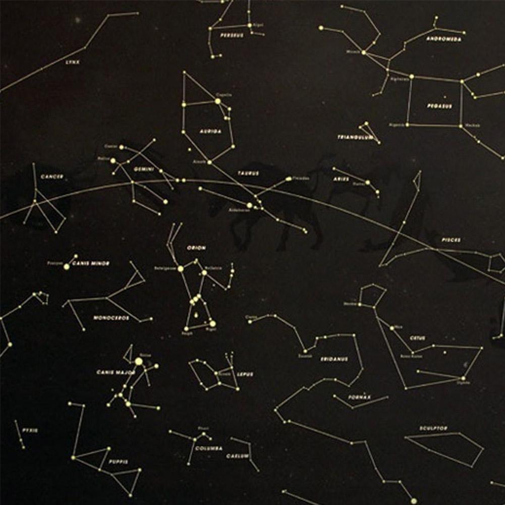 Large Black Scratch Off World Map 82.5x59.4cm Home Decor Gift