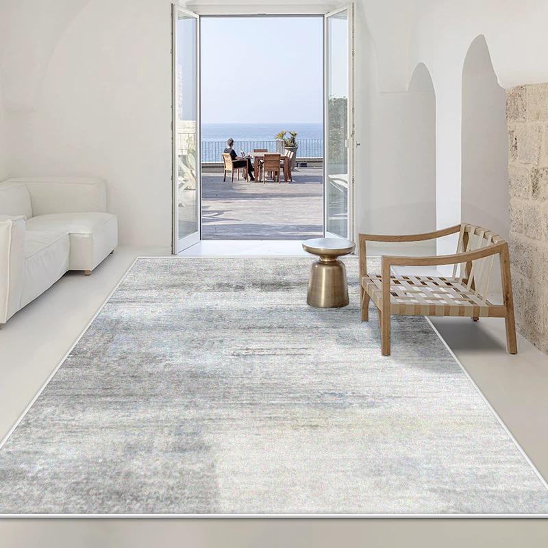 Minimalism Decoration Living Room Carpet Ink Wash Style Large Area Non-slip Rugs Modern Bedroom Lounge Sofa Easy Clean Floor Mat
