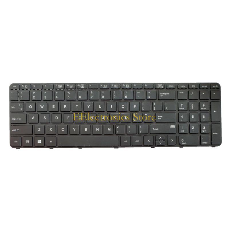 B03C Клавиатура с подсветкой для HP Probook 650 G2- G3 655 G3 450 G3 455 841137-001 Подсветка с рамкой