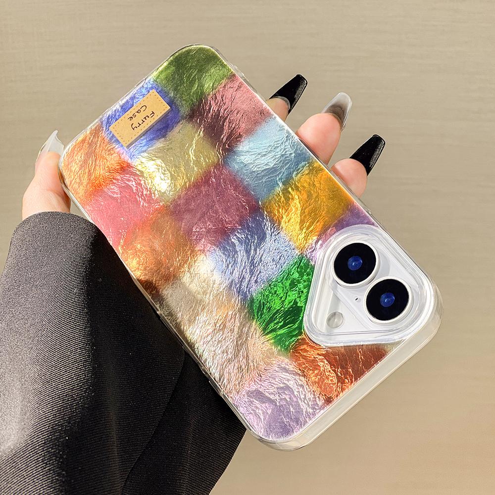 Handyhülle für iPhone 11 13 16 Pro Max iPhone 14 15 Pro Max 12 13 Pro Max 16 Plus 13 Pro 14 Pro Gletschermuster Hochwertige Farbe