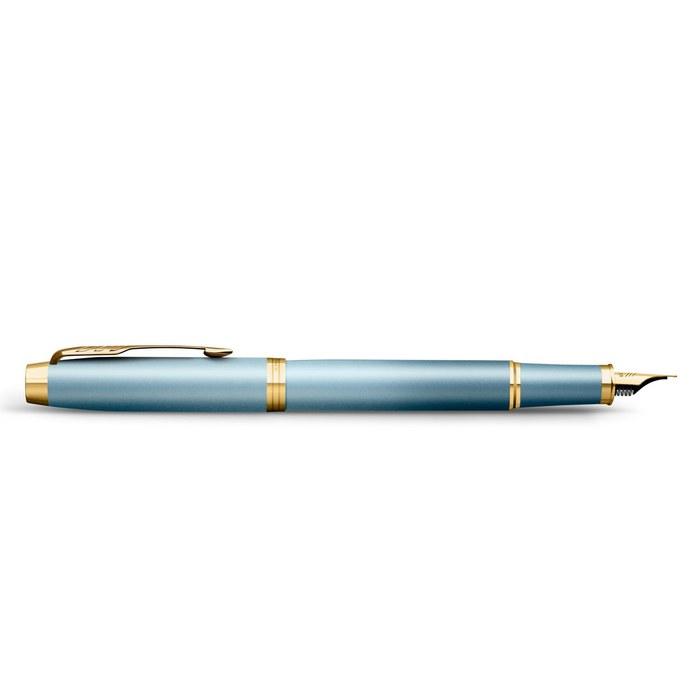 PARKER IM Fountain Pen Turquoise Green GT Fine Nib Gift Box 2203857