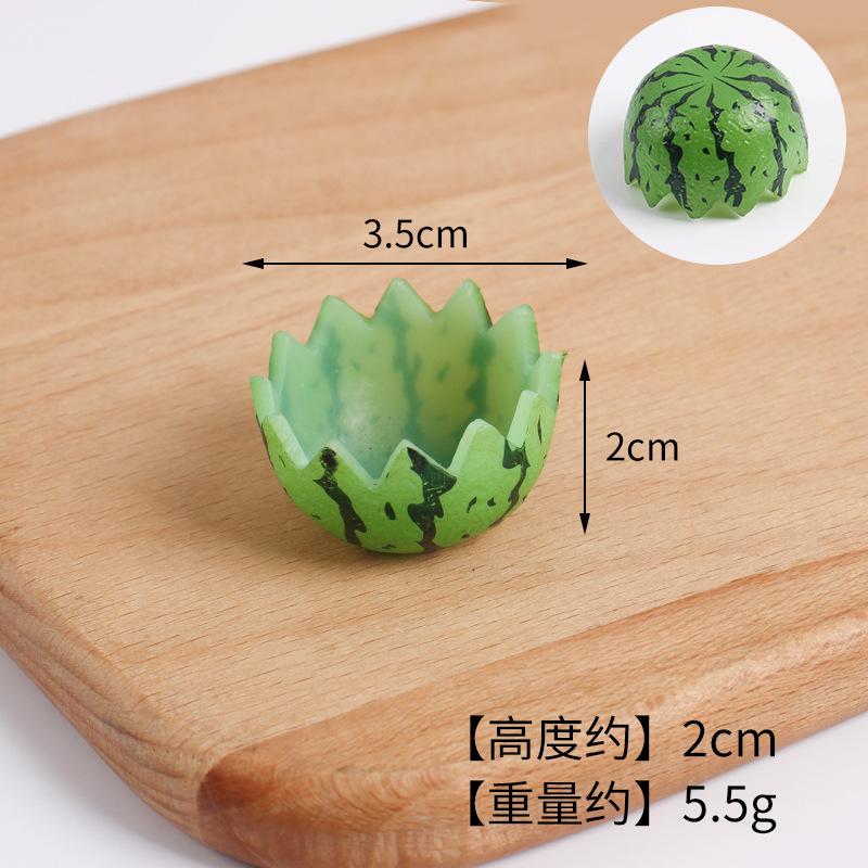 Mini Miniature Simulation Plate Small Bowl Tableware Diy Food Play Accessories Mini Container Play House Kitchen Toys