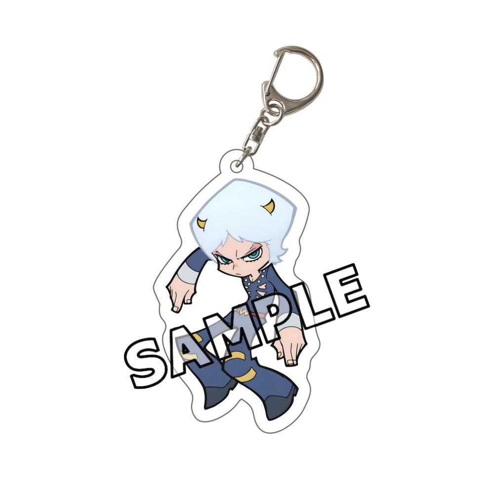 2026 New JoJo Bizarre Adventure Chibi Acrylic Keychain JJBA Jotaro Giorno Jolyne Dio Josuke Bruno Keyring Kawaii Anime Bag Gift