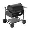 1/12 Dollhouse Miniature BBQ Grill Mini BBQ Grill Oven Model RC Car Decoration BBQ Cart Model