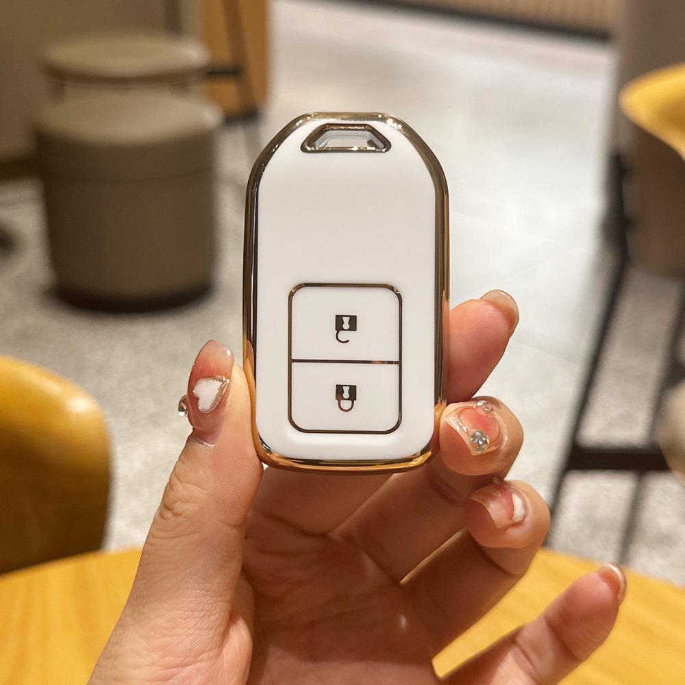 2 3 4 butoane TPU husă pentru chei de mașină la distanță pentru Honda Civic Accord Vezel Fit CRV HRV Crz Hrv Polit Jazz Jade Accesorii