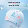Kids Cartoon Print Swim Cap High Elasticity Waterproof Swimming Hat For Boys Girls Pool Beach Water Sports