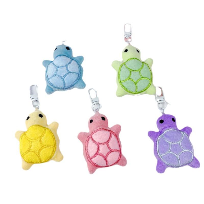 Xiaohongshu Cartoon Turtle Doll Rucksack, Anhänger, Haarnadel, Bekleidungszubehör und Kinderspielzeug