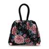Romance Black Drawstring Bag with Handles ROM-257187 Women's [1J3325127187190]