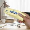 Soft Slow Rebound Butter Stick Squeezing Toy Realistic Butter Stick Stress-Relief Decompression Fidget Toy Desktop Ornament Gift