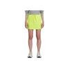 adidas Originals X Jeremy Scott Women's Velour Drawstring Mini Skirt Solar Yellow Women H53365