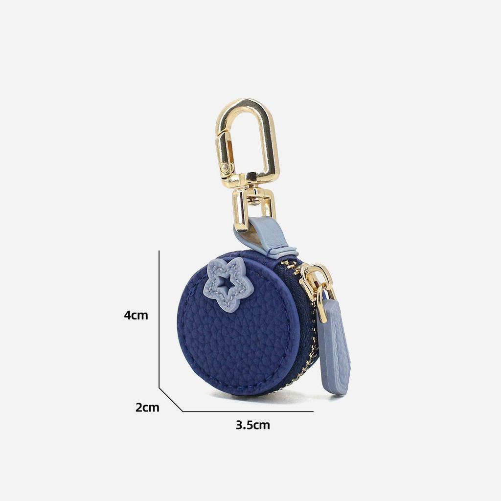 Strawberry Fruit Coin Purse Keychain: Mini Gift Pouch Pendant