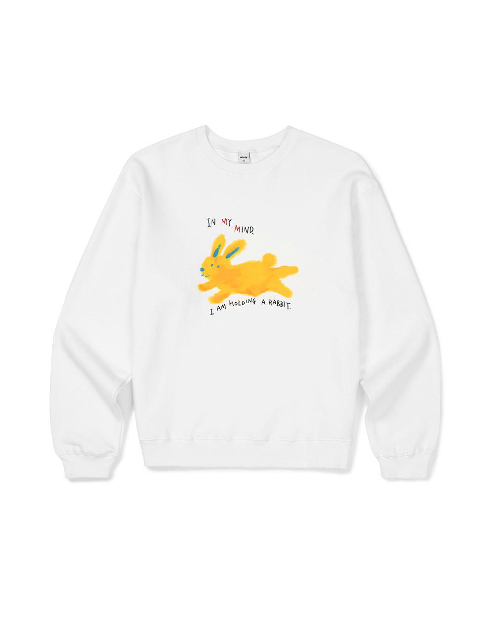 Mmlg Беги Кролик Свитшот (Каждый Белый) Every White/S