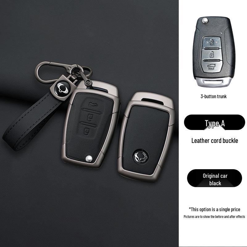 Metal Shell Key Cover & Buckle for SsangYong Korando/Rexton Remote
