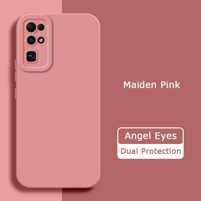 

Чехол из жидкого силикона с изображением ангельских глаз для Honor 30 Pro Plus Youth 30i 30S Lite Soft 360 Защитный противоударный чехол для телефона Armor Honor 30