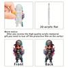 2D Flat Acrylic Pendant - Locomotive Girl, Pendant for Cars, Backpacks, Keys - Universal Gift for All Occasions