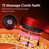 Electric Scalp Massage Comb LED with 3 Lights 5 Levels Head Massager Massage Comb for Hail Care