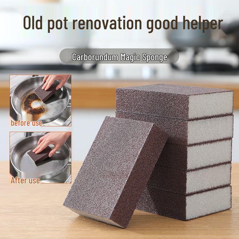 Carborundum Large Magic Power Sponge: Super Decontamination & Rust Remover Scrubber for Kitchen.