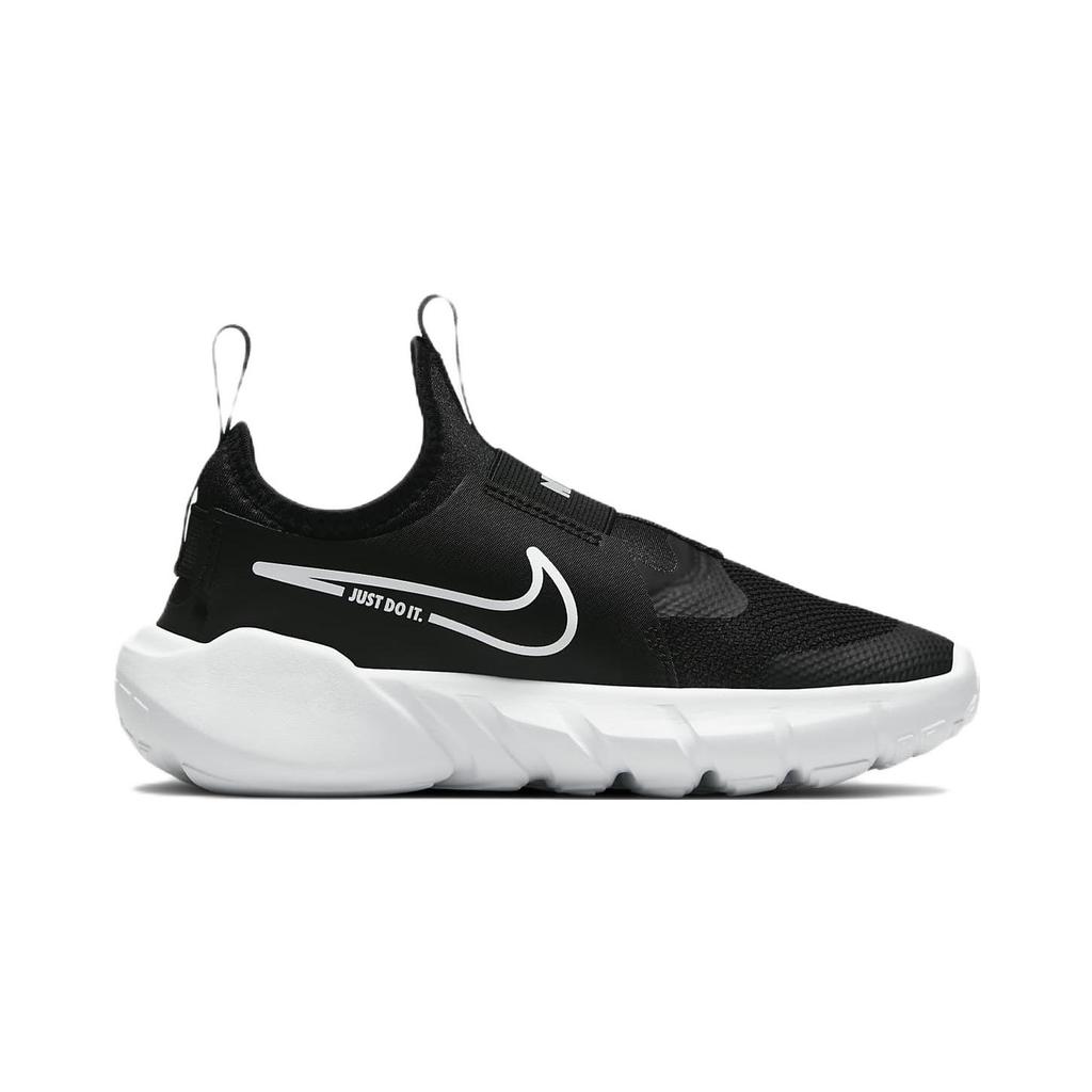 Nové Nike Flex Runner 2 Protiskluzové Odpružení Odolné proti oděru Nízké Běžecké boty Černá Dětské Věk 3 7 let DJ6040-002