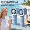 USBRechargeable Pocket Carabiner Fan 3 Gears Cooling Fan Mini Handheld Fan  Summer Essentials