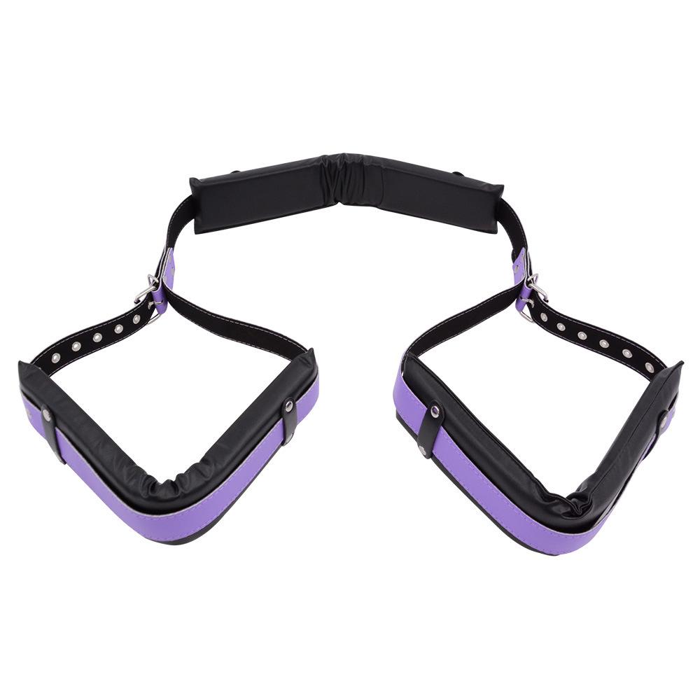 SM Split Leg Handcuffs Bed Binding Belly Band Couple Training Sexy Sex Toy Adult Sex Auxiliary Supplies