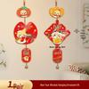 New Year Fu Character Wooden Hanging Ornaments