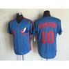 Vintage Montreal Expos 30 Baseball Jersey Unisex Cotton Embroidered Sport Top Fans Casual Wear