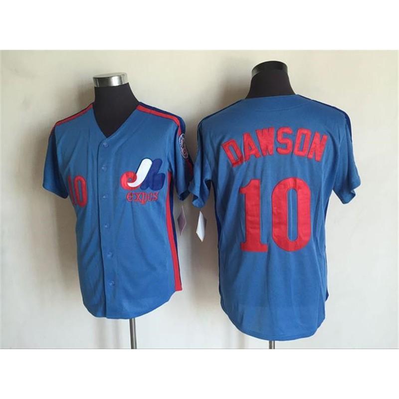 Vintage Montreal Expos 30 Baseball Jersey Unisex Cotton Embroidered Sport Top Fans Casual Wear