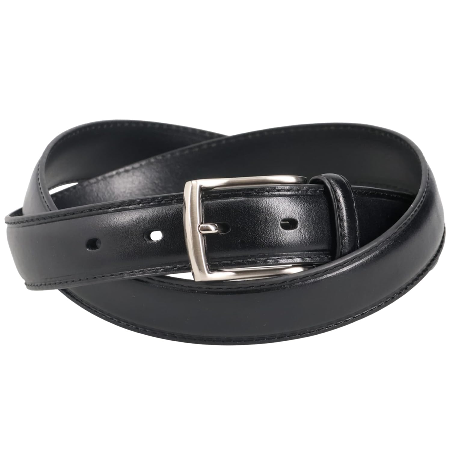 

Ремінь з натуральної шкіри Business Пряжка з язичком LEATHER BELT Genuine Leather Casual Brand Black [Macintosh Philosophy] Mens MAPB-00411 чорний