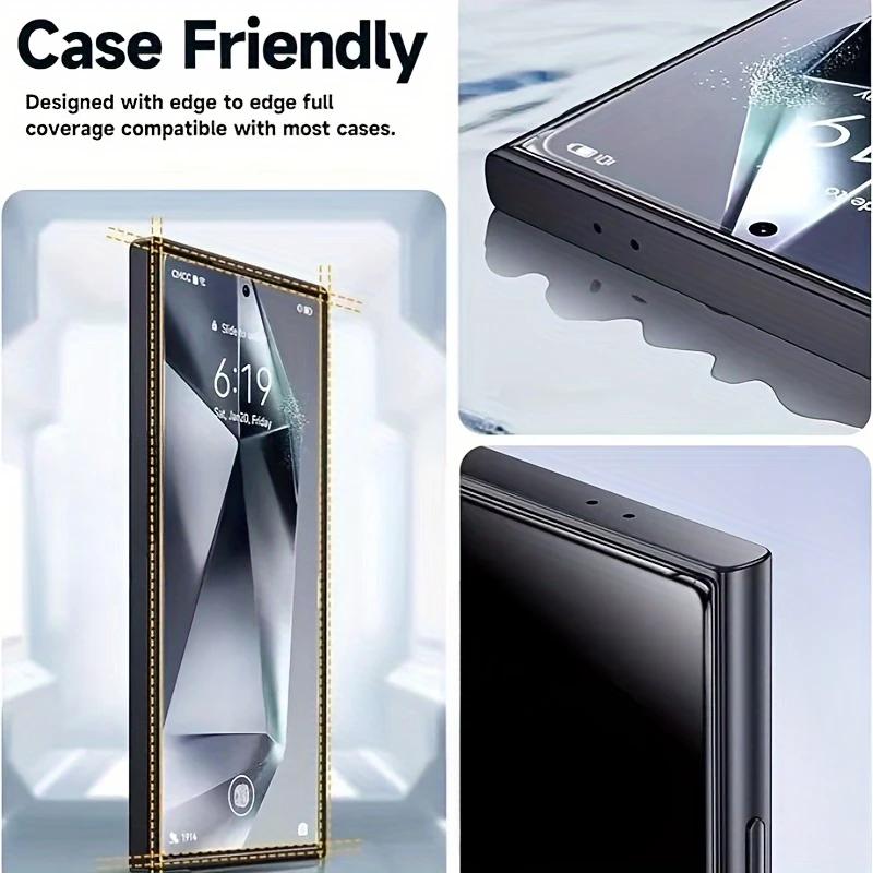 One-Click Installation HD/Privacy Tempered Glass Flim For OPPO Reno 15 14 Pro Anti-Fingerprint Screen Protect Dust Free Kit Set