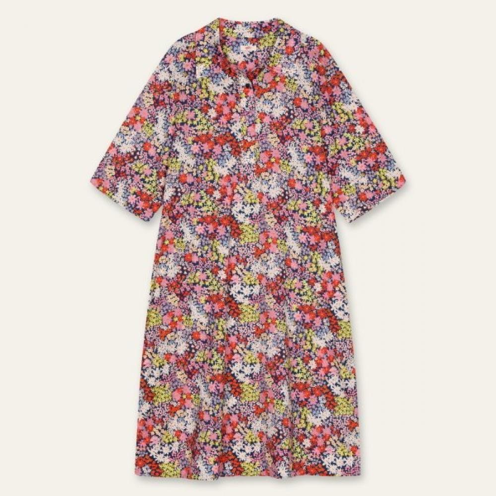 Oilily Pattern Dress Owhs2op021 Navy (50)/S(55)