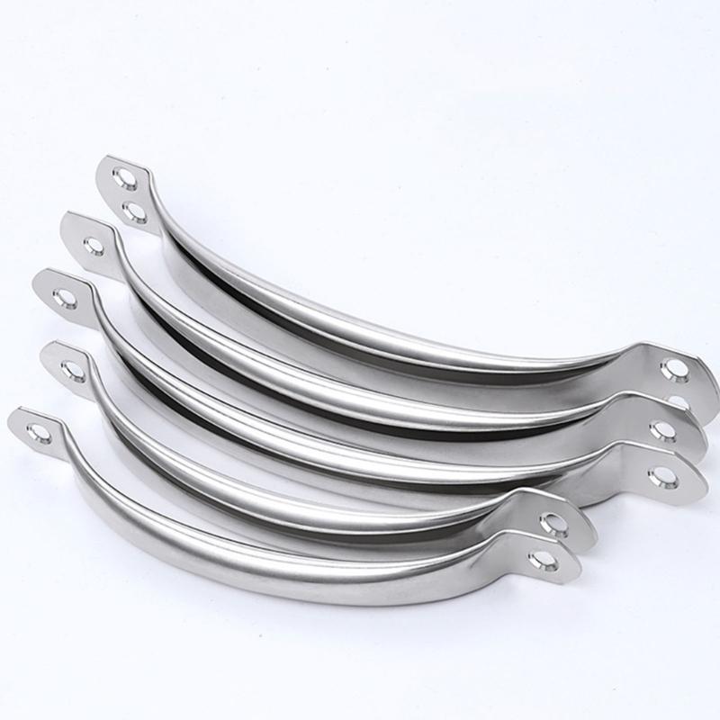Round Tube Cabinets Handle Heavy Type Stainless Steel Pull For Furniture Drawer Door Chopping Board Simple Mounting Hardware Accessories