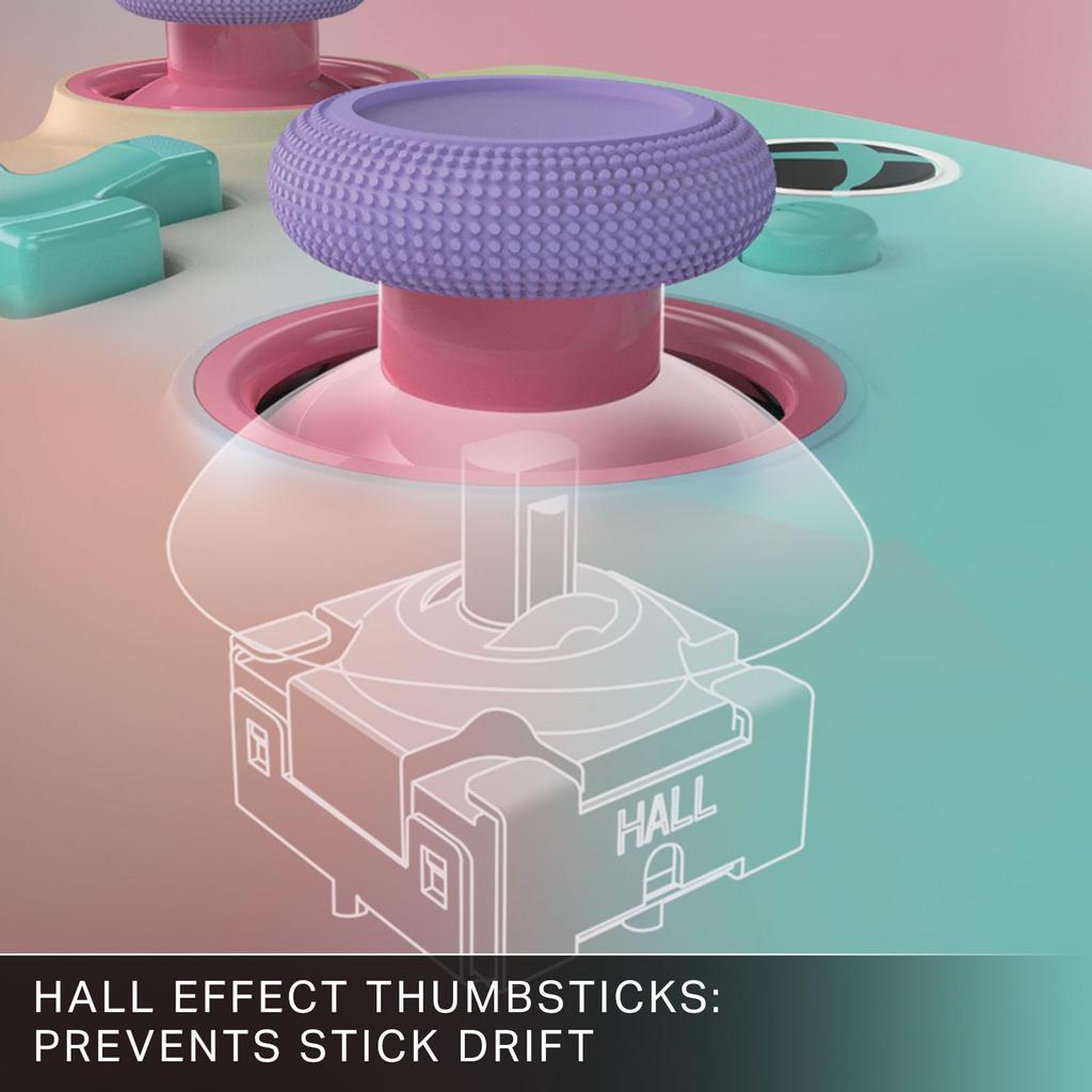 Licensed Xbox PowerA Advantage Wireless Controller for Xbox Series Beach Vibes [Officially Product] XS - XBGP0566-01 [2-Year Warranty]