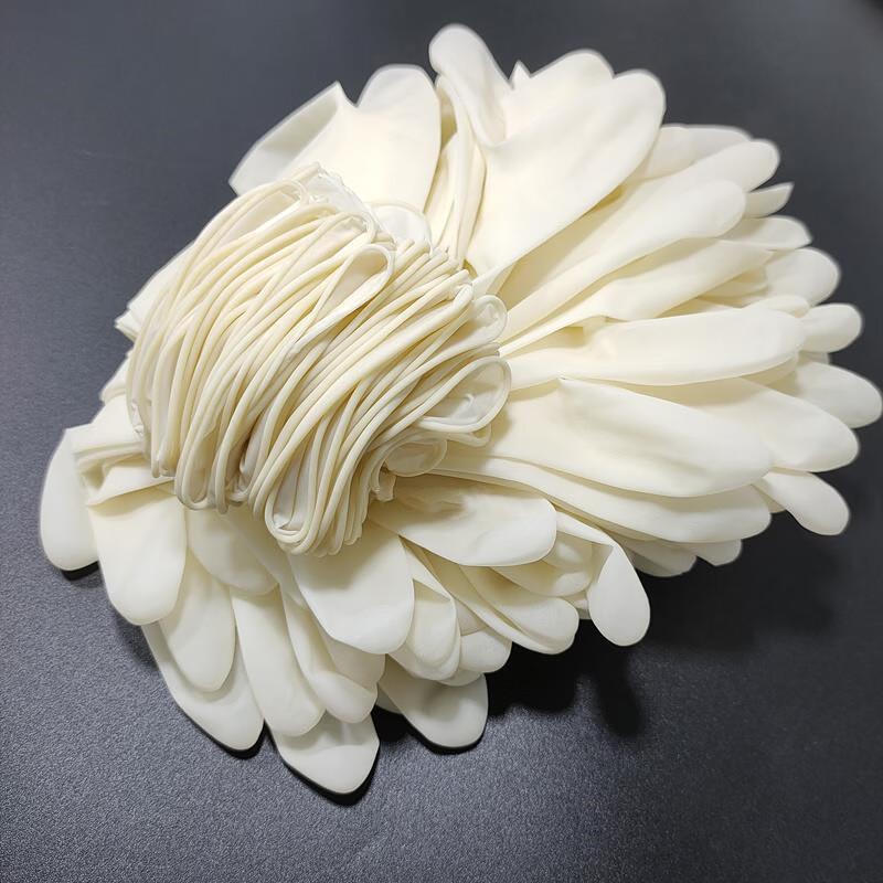 ZISIZ Förtjockade Industriella Engångshandskar i Latex