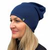 Women's Spring Cotton Long Hat SVR Sport Unisex Navy