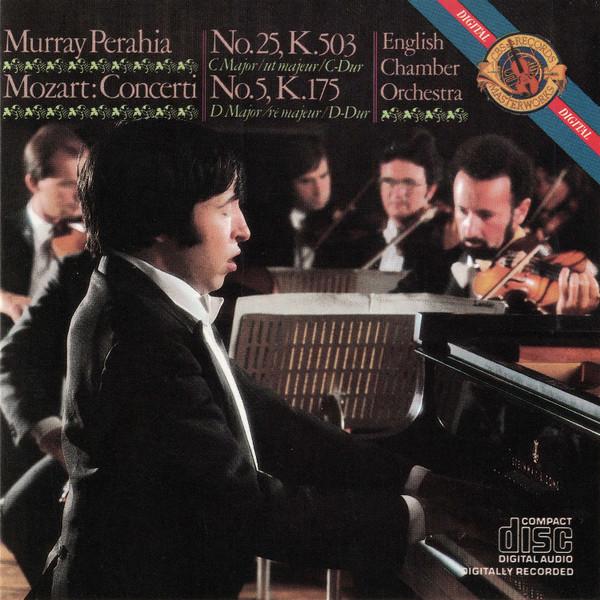 

CD WOLFGANG AMADEUS MOZART / MURRAY PE - Concerti: No. 25, K.503, No. 5, K.1 MK37267 CBS Masterworks Europe Classical Used