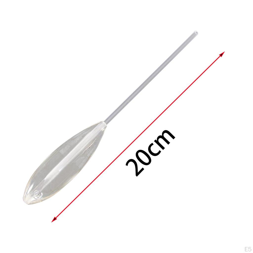 5Pcs Fishing Float Acrylic Bobbers Men Birthday Gift Freshwater Long Distance Casting Convenient