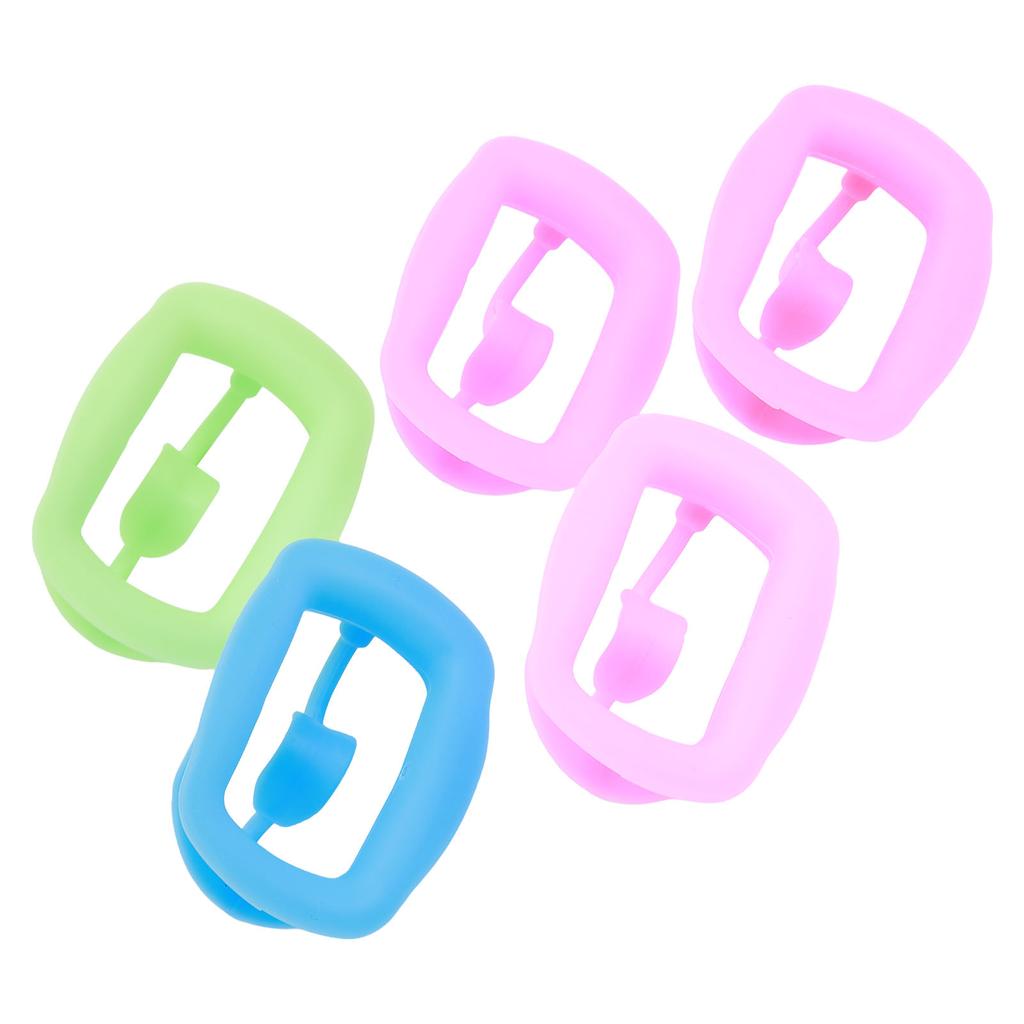 5 ks Silikonový retraktor tváře Měkký otvírač úst Opakovaně použitelný intraorální retraktor rtů