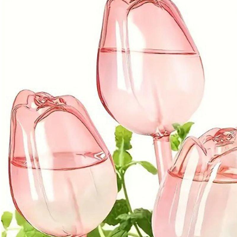 Stylish Plant Watering Solution Tulip Plant Watering Globes Self Watering Bulbs For Indoor Outdoor Plants Automatic Spikes