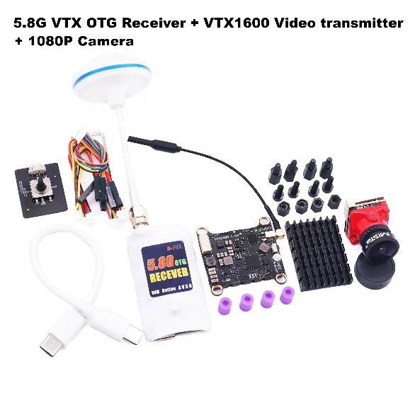 B-CUBE 5.8G VTX 800 1000 1600 2500mW 48CH Input Voltage Video Transmitter Power 25 1000mW For Long Range RC Airplane FPV Drone