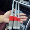 3PCS Interior Detail Brush Boar Hair Bristle Brushes for Car Cleaning Auto Detail Tools Dashboard Cleaning Brush