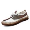 Men's Handcrafted Comfortable Flat Casual Leather Shoes Lightweight Design Perfect For Walk Work Traveling Shoes For All Seasons