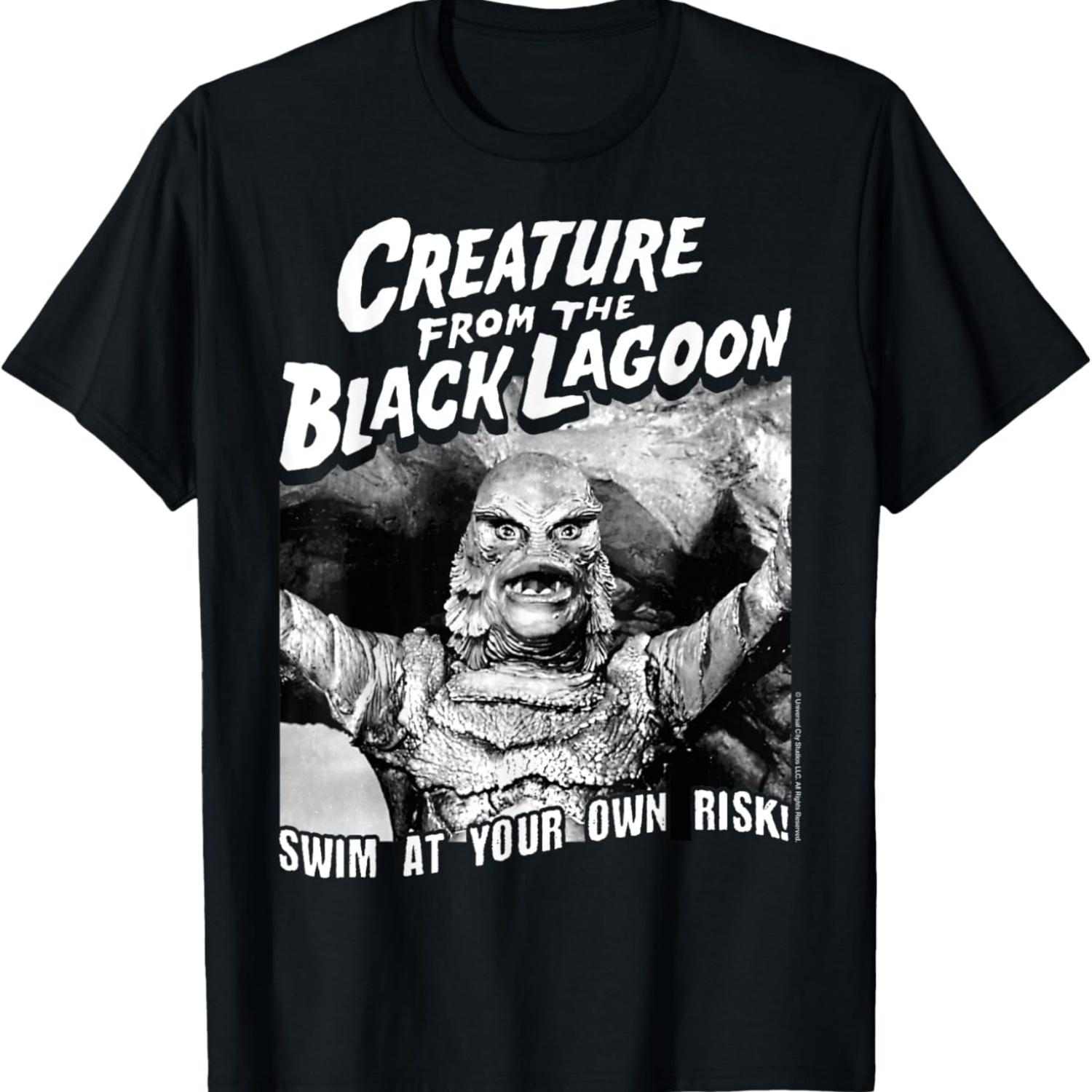 

Футболка Black Lagoon Плавать на свой страх и риск XXXXXL чёрный