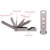 12 In 1 Stainless Steel EDC Pocket Keychain Tool