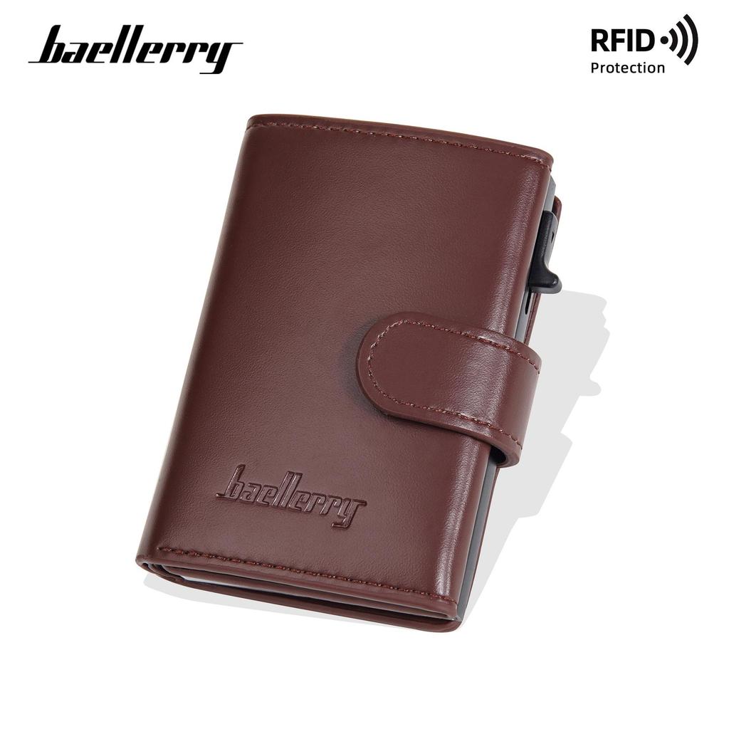 Baellerry RFID Anti-theft Aluminum Card Holder for Men