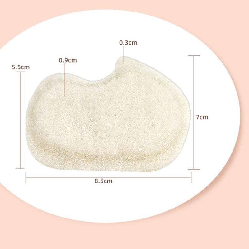 1 Pair Felt Feet Pads Relief Forefoot Support Adhesive Foam Foot Cushion Pad For Men And Women