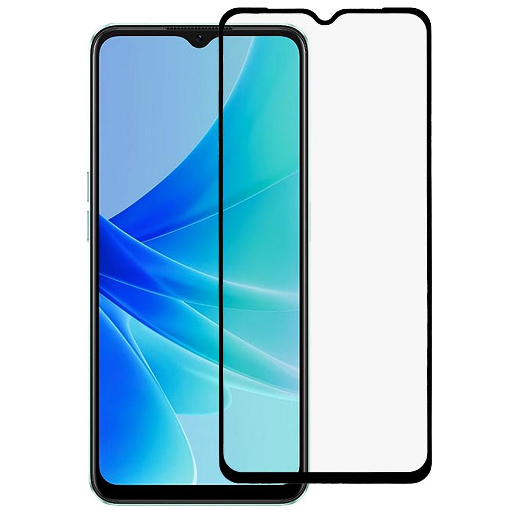 9D Tempered Glass Film for Oppo A57 4G/A57s 4G,Sensitive Touch Full Coverage Silk Printing Side Glue Anti-Oil Screen Protector