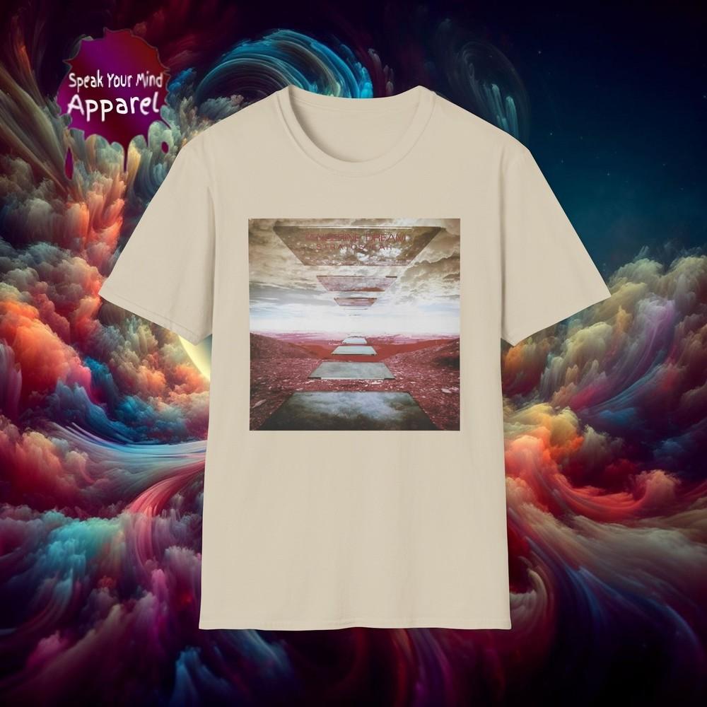 Soft Cotton T-Shirt. Tangerine Dream Stratosphere  Unisex T-Shirt XXL