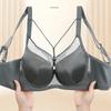 Underwear Women's Adjustable Bra Top Support Sexy Thin Bra No Steel Rim Large Bra