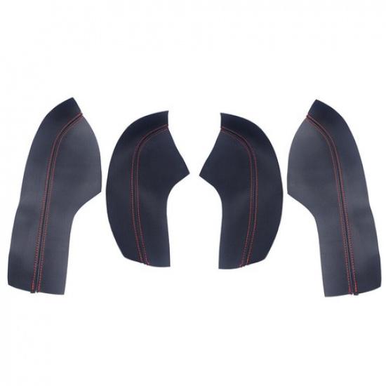 Door Armrest PU Leather Surface Shell Cover Trim Fit for Honda 10th Civic 16-18