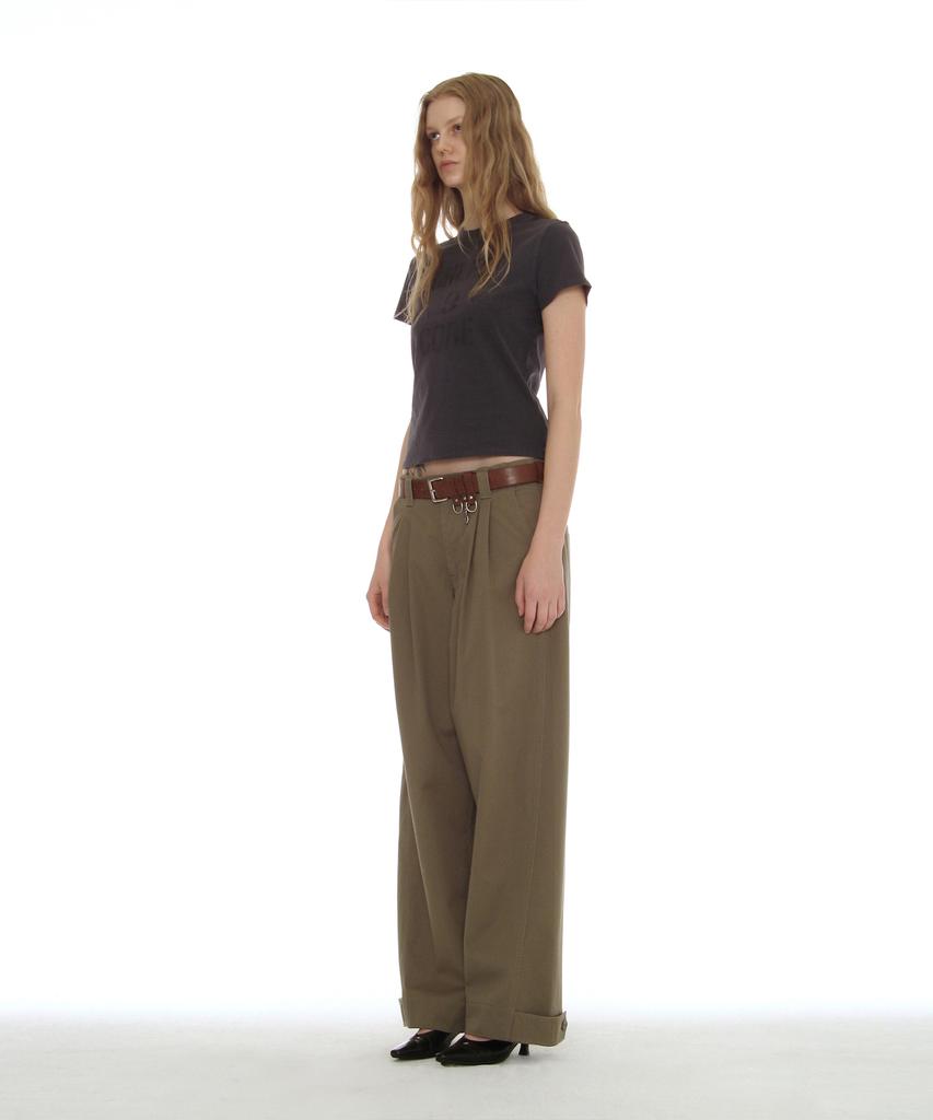PARTIMENTO WOMEN Miles 9 Core Relaxed Tee_Dusty Navy